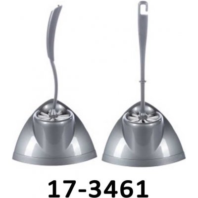 Lenman WC kartáč ELEGANCE se stojanem rohový šedá 17 3461 – Hledejceny.cz