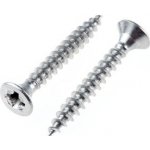 V5242 4x20 ZN TORX Vrut do dřeva se zápustnou hlavou a TORX drážkou, žlutý zinek – Zboží Mobilmania