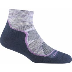 Darn Tough ponožky dámské 1/4 Lightweight with cushion light hiker cosmic purple