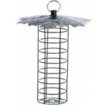 Esschert Design LIST Kovové závěsné krmítko pro ptáky na lojové koule zelené – Zboží Dáma