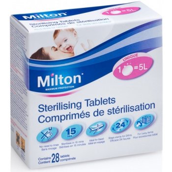 Milton dezinfekční sterilizační tablety 28 ks