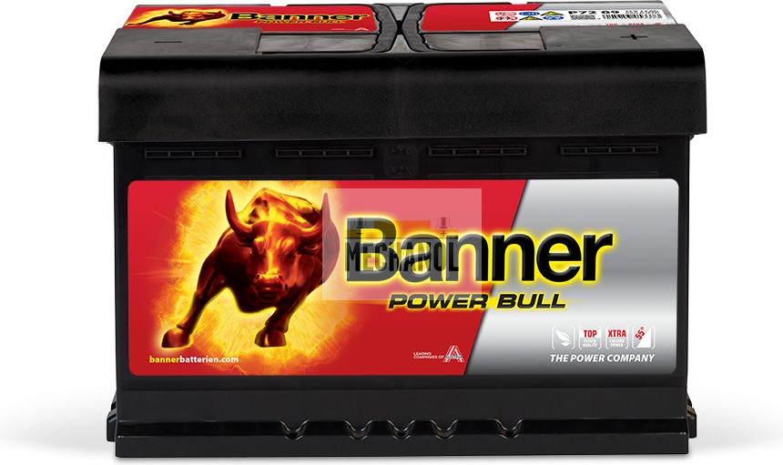 Banner Power Bull 12V 72Ah 670A P72 09