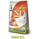 N&D Pumpkin Dog Adult Medium & Maxi Grain Free Boar & Apple 2,5 kg