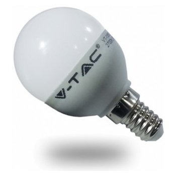 V-tac E14 LED žárovka 6W P45 Teplá bílá