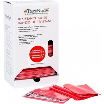 Thera Band cvičební guma 1,5m středně silná – Sleviste.cz