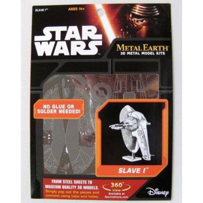 Metal Earth 3D puzzle Star Wars: Slave I 47 ks – Zbozi.Blesk.cz