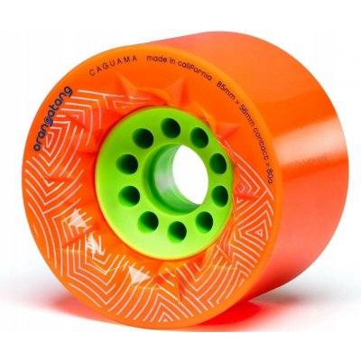 Orangatang Caguama, 85mm Oranžová (Sada - 4 ks) – Sleviste.cz