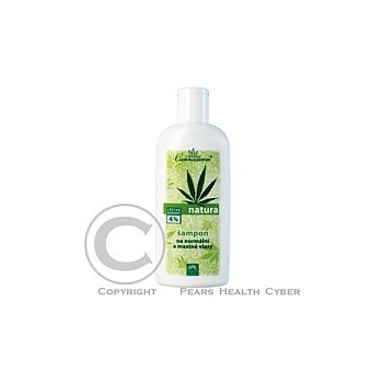 Cannaderm Natura šampon mastné a normální vlasy 200 ml