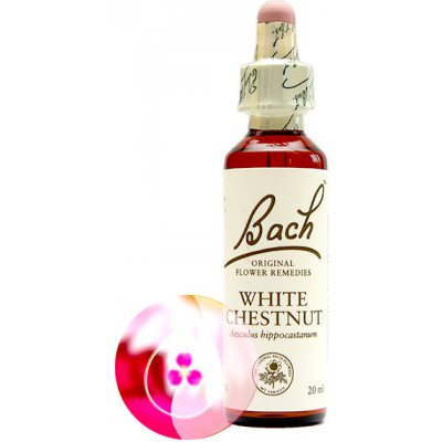 Bachovy květové esence Kaštan bílý White Chestnut 20 ml