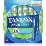 Tampax Pearl Compak Super tampony s aplikátorem 16 ks – Zboží Mobilmania