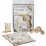WOODEN CITY 3D puzzle Pistole Legend BRT 9, 31 ks – Hledejceny.cz