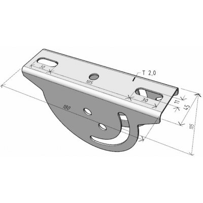 MERKUR Držák DZM STPU SZ – Hledejceny.cz