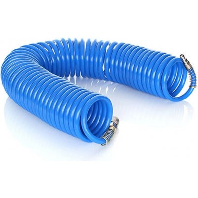 TA115 Polyethylenová tlaková hadice, spirálová, 8 mm x 12 mm x 20 m, 8 bar, s rychlospojkami – Sleviste.cz