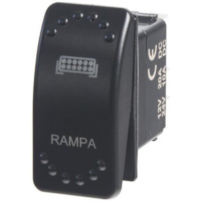 Rocker spínač RAMPA 12/24V – Zboží Živě