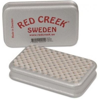 Red Creek 044 Bílý jemný nylonový kartáč, Racing Silver – Zboží Dáma