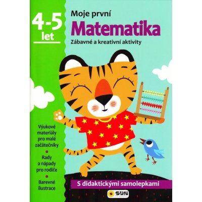 Matematika - 4-5 roky - samolepky (Moje první matematika) - SUN – Zboží Mobilmania