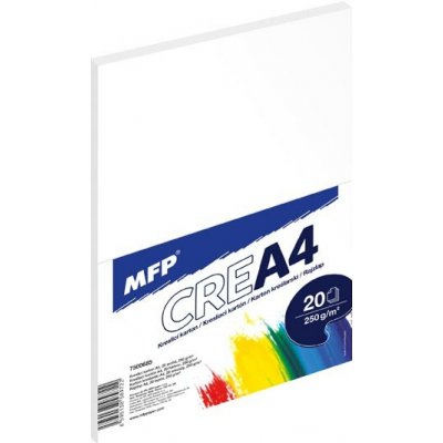 MFP paper Kreslící karton A4 extra silný 20listů 250g volné listy – Hledejceny.cz