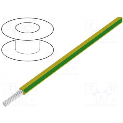Belden 8918 189100 Vodič lanko Cu 18AWG PVC žluto-zelená 600V Stínění 30m – Hledejceny.cz