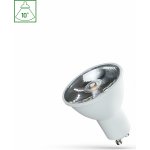 Spectrum LED žárovka GU10 230V 6W studená bílá s čočkou, WOJ14105 – Hledejceny.cz