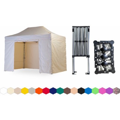 TENTino SMALL HEXAGON 2x4 m 2A - KRÉMOVÁ – Hledejceny.cz