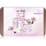 Dermacol Flower Care Rose tělové máslo 75 ml + krém na ruce 30 ml + sprchový krém 200 ml dárková sada – Zbozi.Blesk.cz