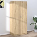 Šatní skříň dub sonoma 80 x 52 x 180 cm kompozitní dřevo - 11461.800624 – Zboží Mobilmania