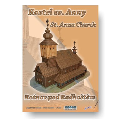 Z-Art Kostel sv. Anny v Rožnově pod Radhoštěm 1:120 PM-ZART-064 – Sleviste.cz