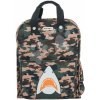 Školní batoh Jack Piers taška batoh Amsterdam Large Camo Shark