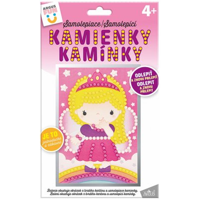 ARGUS Kreativní tvoření obrázek z kamínků princezna 19120004 – Hledejceny.cz