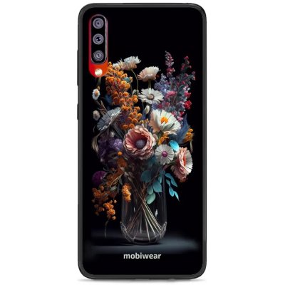 Pouzdro Mobiwear Glossy Samsung Galaxy A70 - G012G Kytice ve sklenici – Zbozi.Blesk.cz