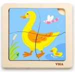 Viga puzzle zebra 4 dílky – Zboží Dáma