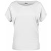 Dámská Trička James & Nicholson Dámské tričko z biobavlny Bílá