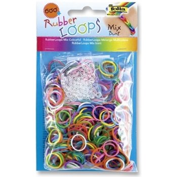 Loops Gumičky Rubber 600 ks mix barev