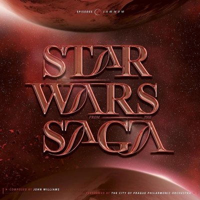 The City of Prague Philharmonic Orchestra - Music From The Star Wars Saga - transp. Red Vinyl LP