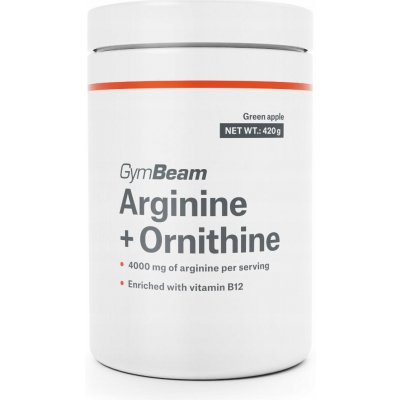 GymBeam Arginin + Ornitin 420 g – Hledejceny.cz