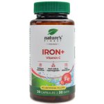 Natures Finest Nutrisslim Iron + vitamin C 30 kapslí – Hledejceny.cz