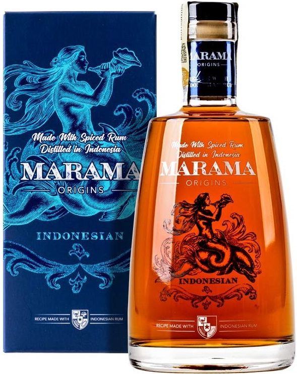 Marama Spiced Fijian Rum 40% 0,7 l (karton)