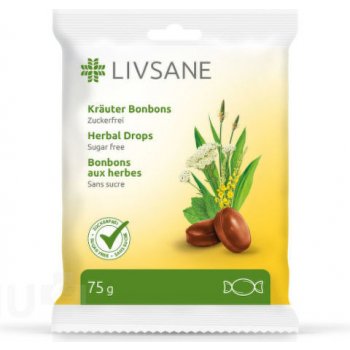 LIVSANE Bylinné bonbóny 75 g