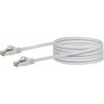 Schwaiger -CKB6200 052- CAT 6 (SF/UTP) zástrčka RJ45 na zástrčku RJ45, bílý – Zboží Živě