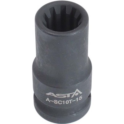 ASTA Nástrčná hlavice na šrouby brzdových třmenů 1/2“ Audi , Porsche Asta, A-SC10T-15 – Hledejceny.cz