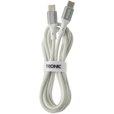 TRONIC Nabíjecí a datový kabel (USB-C, USB-C, bílá) – Hledejceny.cz