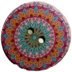 Knoflík dřevěný velký III (5 cm) – Zboží Dáma