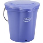 Vikan Fialový plastový kbelík s víkem 6 l – HobbyKompas.cz