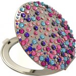 Elenpipe kosmetické kapesní zrcátko se Swarovski Elements Corals VI Lila – Zboží Mobilmania