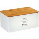 Kesper Landhaus Chlebník s prkénkem bílý – Sleviste.cz