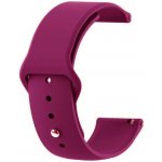 Drakero Silikonový pásek purpurový 22 mm 10037 – Sleviste.cz