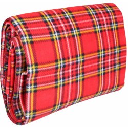 Merco pikniková deka Hike 150 x 180 cm skládací červená