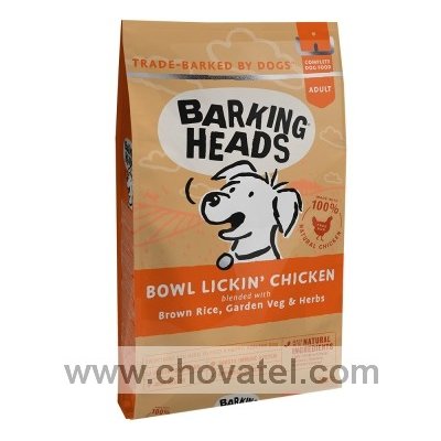 Barking Heads Bowl Lickin’ Chicken 18kg