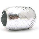 Stuha vázací 0,5 cm / 20 m, stříbrná metalická – Zboží Dáma