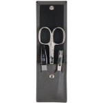 YES Solingen cestovní kožená sada na manikúru 99260 taupe – Zboží Mobilmania